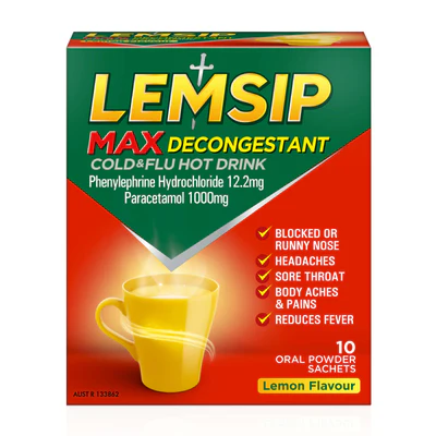 Lemsip Sachets Max C&F 10's
