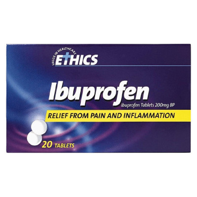 Ethics Ibuprofen 200mg 20's