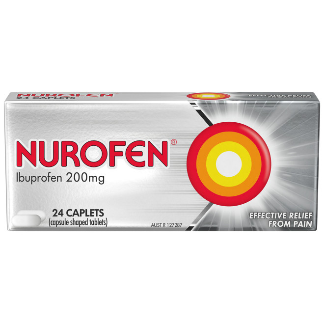 Nurofen Caplets 24s 200mg