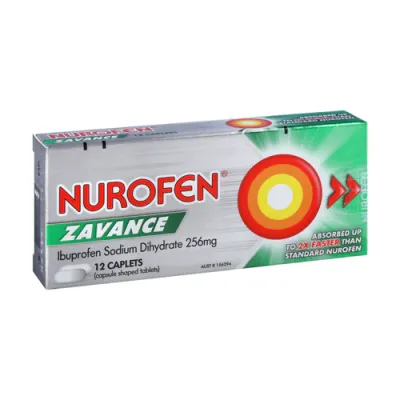 Nurofen Zavance Caps 12's