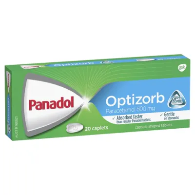 Panadol Optizorb Caplets 20s