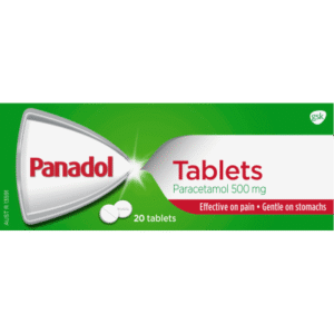 Panadol Paracetamol 500mgTablets 20pk