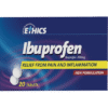 Ethics Ibuprofen 200mg Tablets 20pk