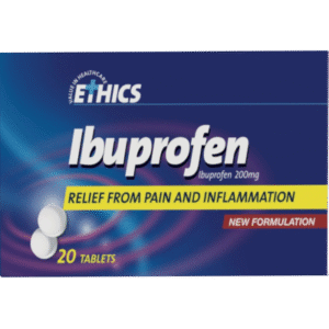 Ethics Ibuprofen 200mg Tablets 20pk