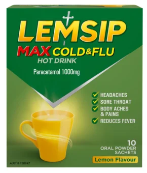 Lemsip Max Cold & Flu Hot Drink (Lemon)