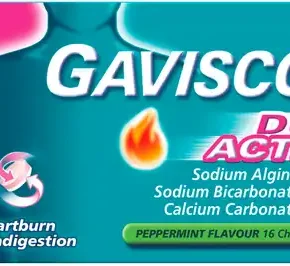Gaviscon Peppermint Tablets 16s