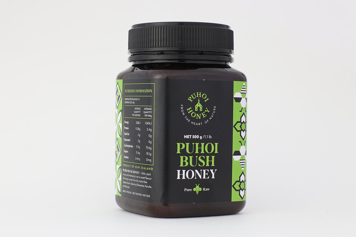RH-Puhoi Bush Amber Pots-500g
